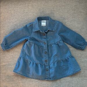 Blue Denim Kids Dress